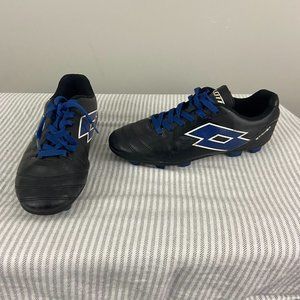 LOTTO Black Soccer Cleats